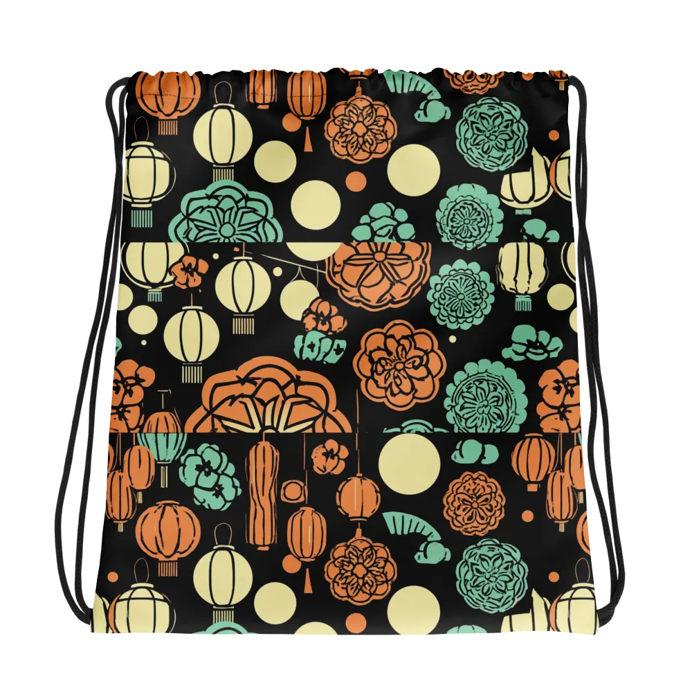 Midnight Festival on Drawstring Bag — Photo