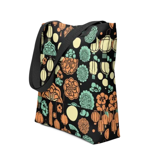 Midnight Festival on a Tote Bag
