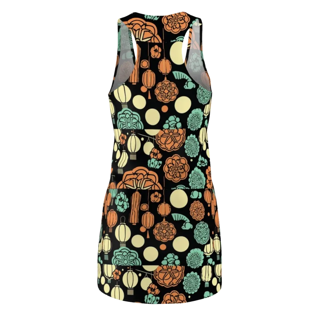 Midnight Festival on Racerback Dress — Back