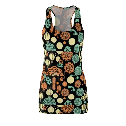 Midnight Festival on Racerback Dress