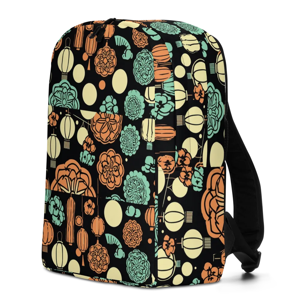 Midnight Festival on Minimalist Backpack — Left