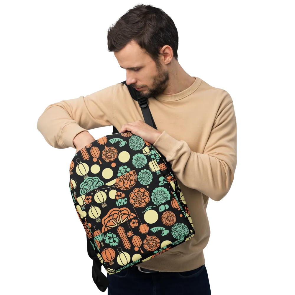 Midnight Festival on Minimalist Backpack — Front