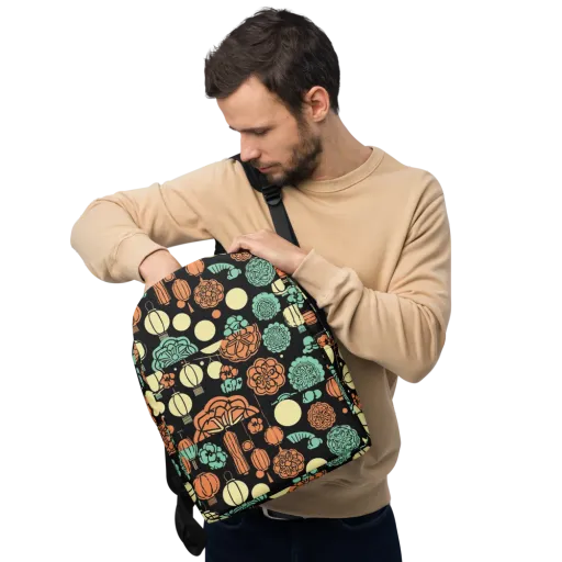 Midnight Festival on a Minimalist Backpack
