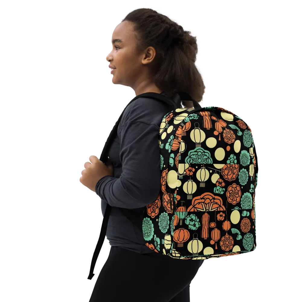 Midnight Festival on Minimalist Backpack — Right Front