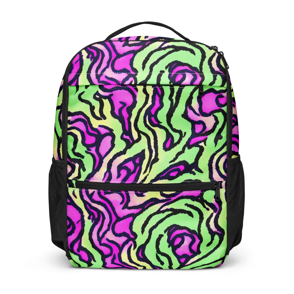 Mintchine Maze on Utility Backpack — Front
