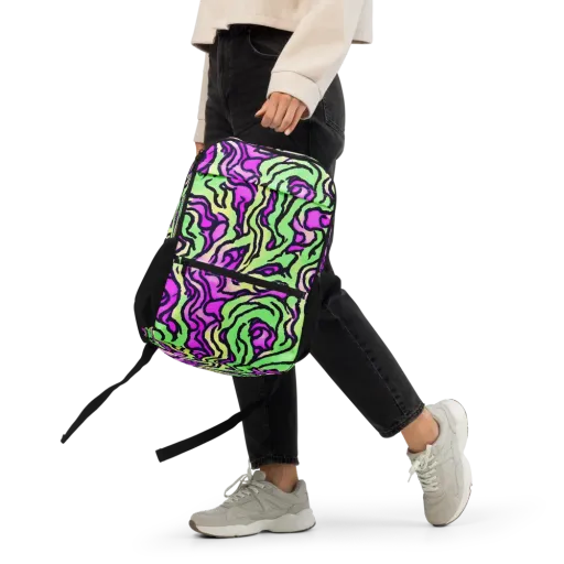 Mintchine Maze on a Utility Backpack