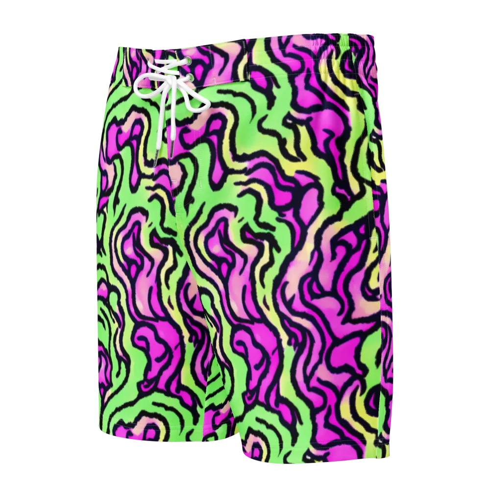 Mintchine Maze on Men's Board Shorts — Front