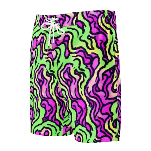 Mintchine Maze on a Men's Board Shorts