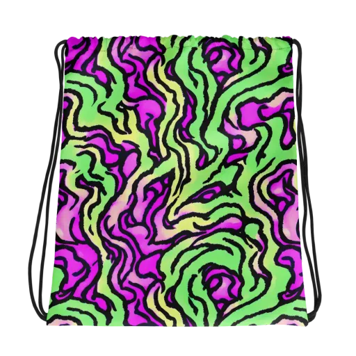 Mintchine Maze on a Drawstring Bag