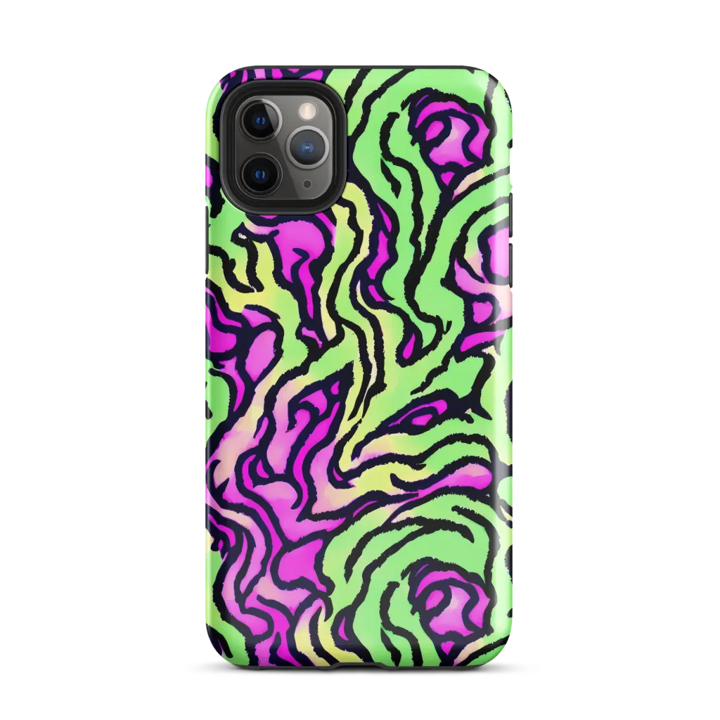 Mintchine Maze on Tough Case for iPhone® — Front