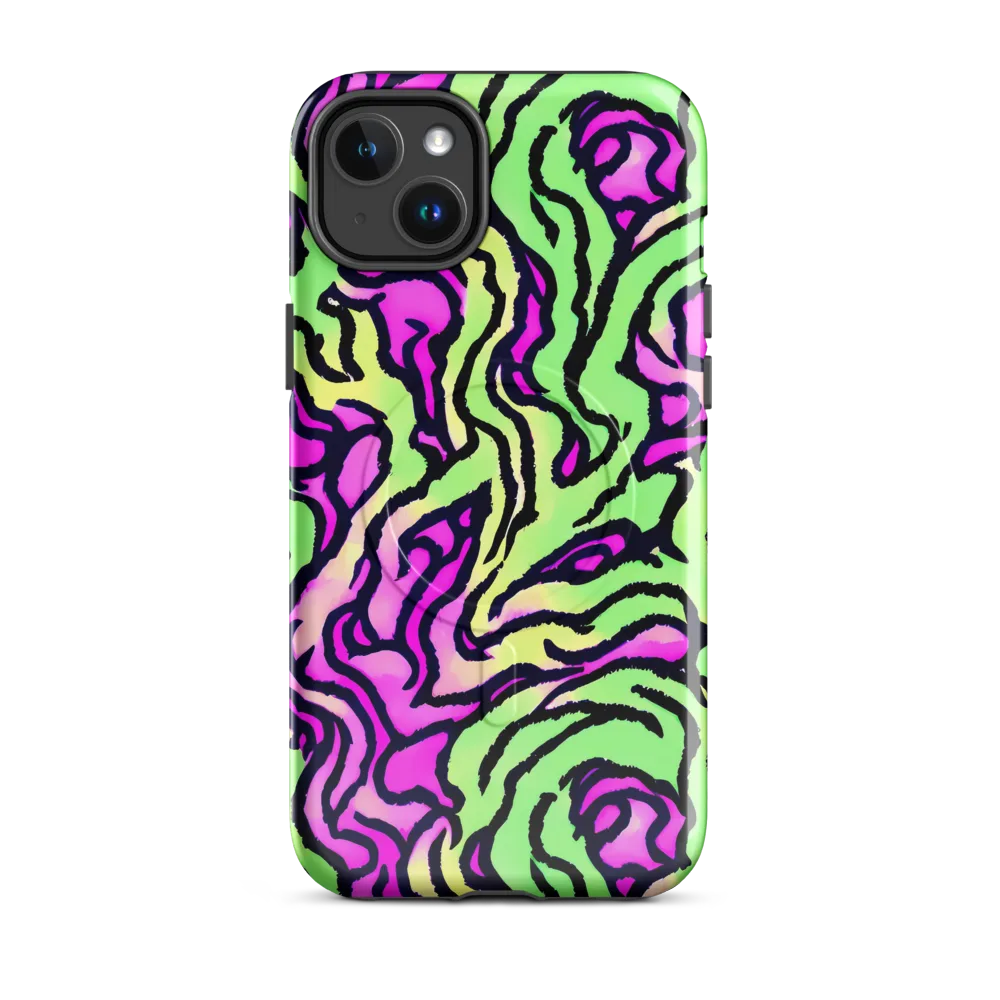 Mintchine Maze on MagSafe Tough Case for iPhone® — Front