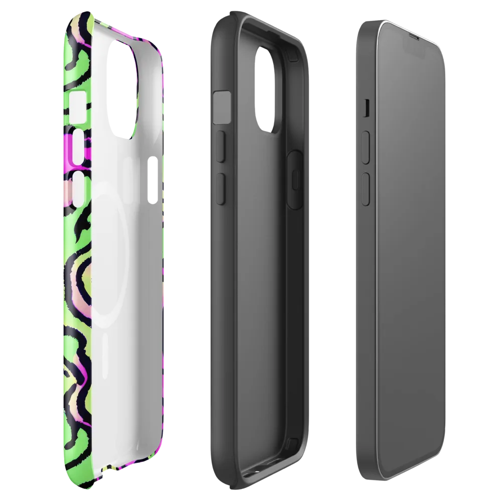 Mintchine Maze on MagSafe Tough Case for iPhone® — Front