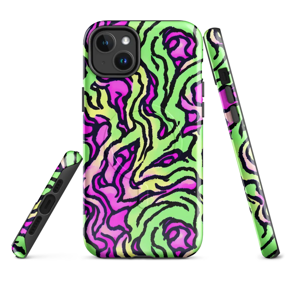 Mintchine Maze on MagSafe Tough Case for iPhone® — Front