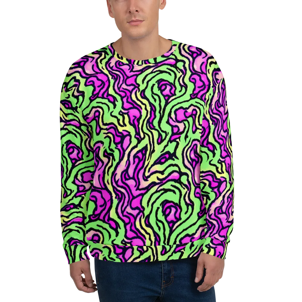 Mintchine Maze on Sweatshirt — Front