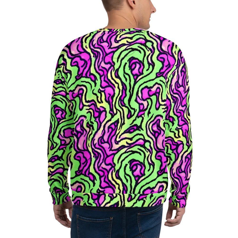 Mintchine Maze on Sweatshirt — Back