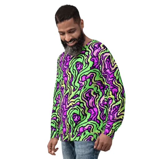 Mintchine Maze on a Sweatshirt