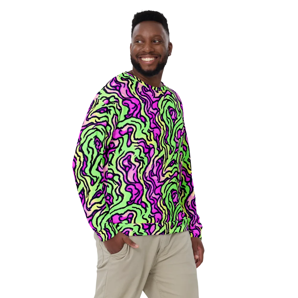Mintchine Maze on Sweatshirt — Front