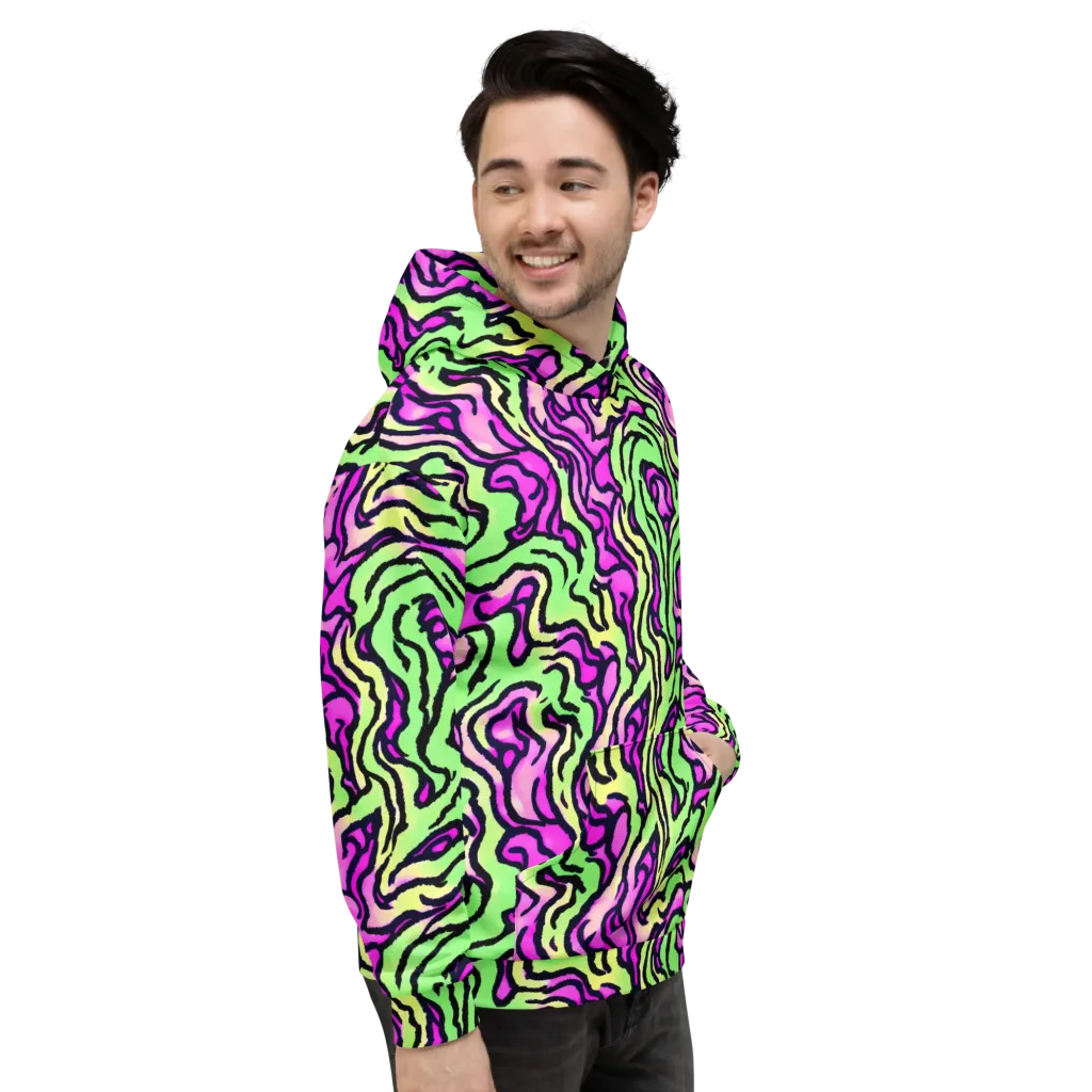 Mintchine Maze on Hoodie — Right