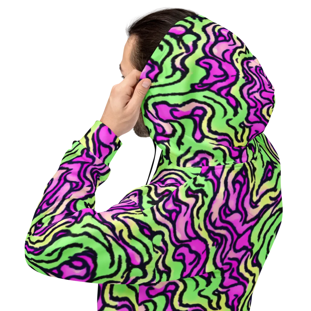 Mintchine Maze on Hoodie — Back