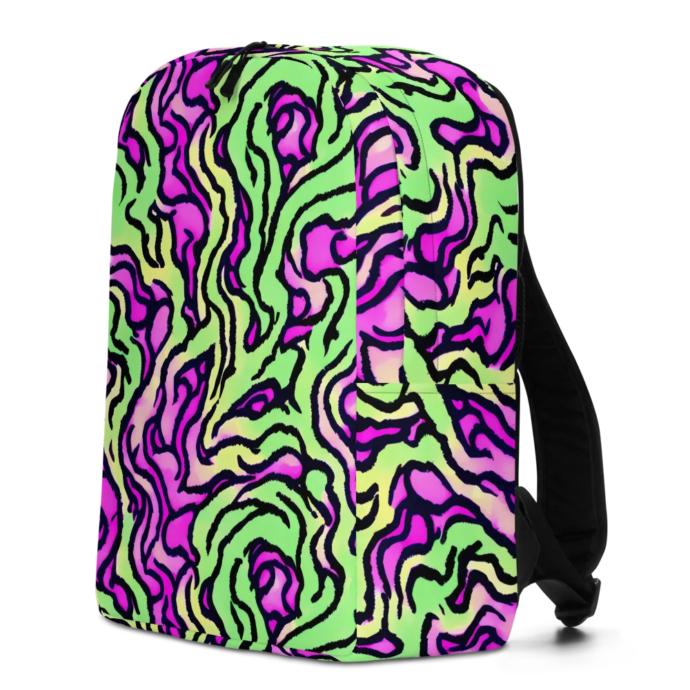 Mintchine Maze on Minimalist Backpack — Left