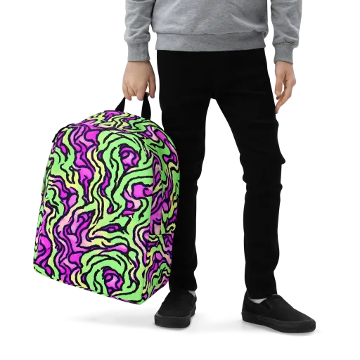Mintchine Maze on a Minimalist Backpack