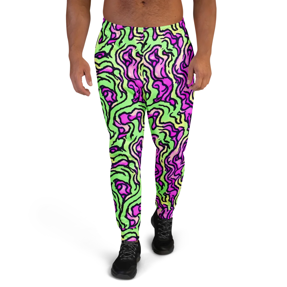 Mintchine Maze on Men's Joggers — Front