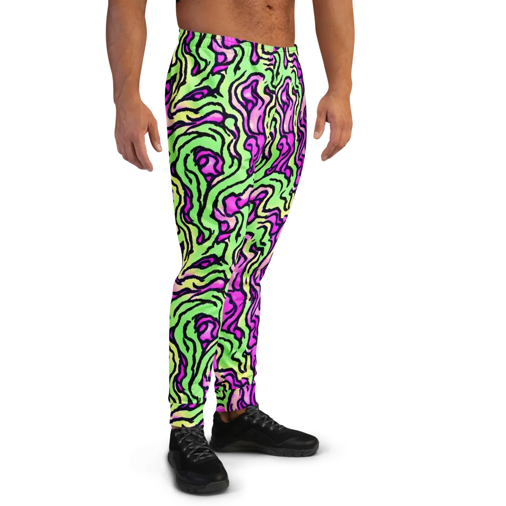 Mintchine Maze on Men's Joggers — Right