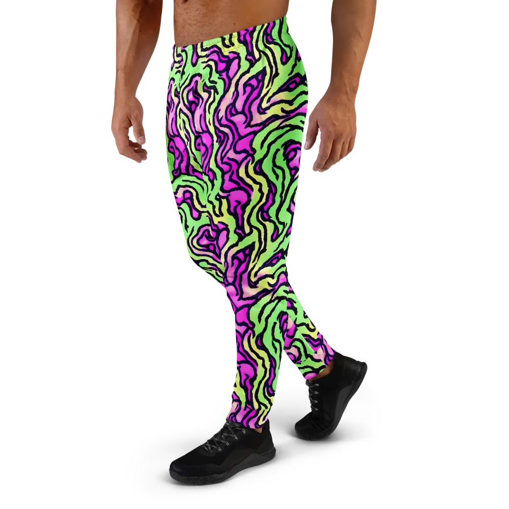 Mintchine Maze on Men's Joggers — Left