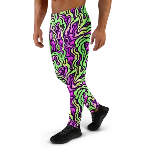 Mintchine Maze on a Men's Joggers