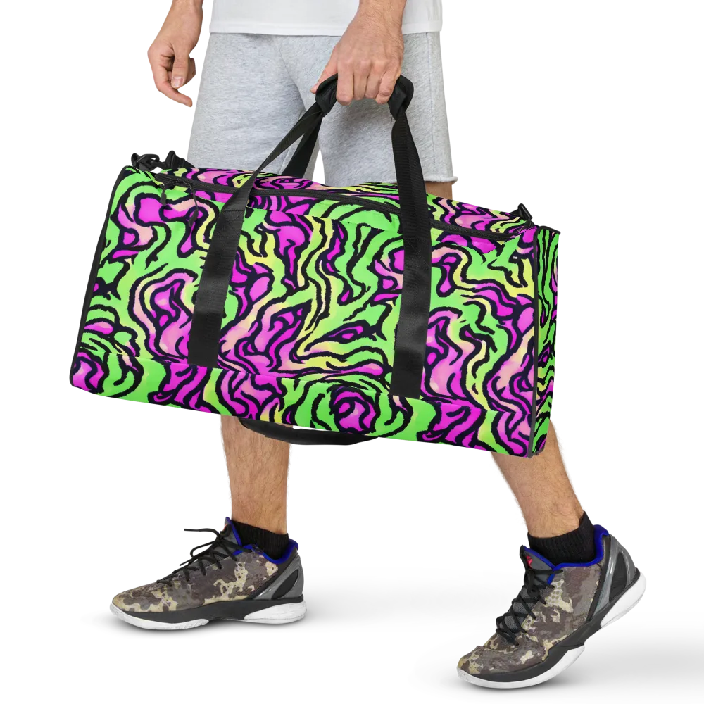 Mintchine Maze on Duffle Bag — Front