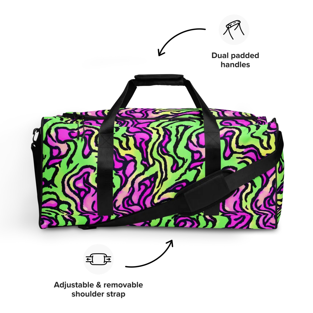 Mintchine Maze on Duffle Bag — Front