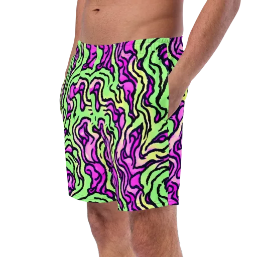 Mintchine Maze on a Swim Trunks