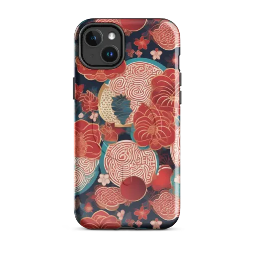 Jade Garden Cipher on a MagSafe Tough Case for iPhone®