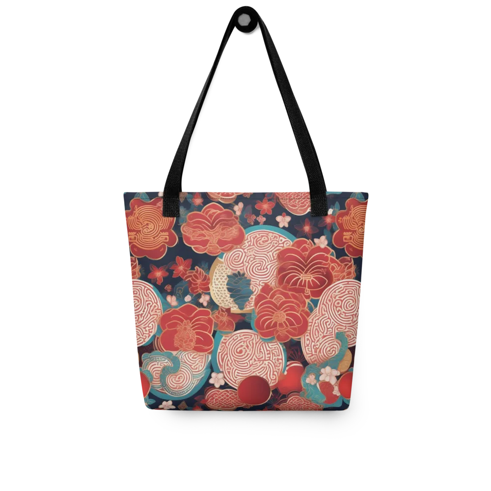 Jade Garden Cipher on Tote Bag — Front