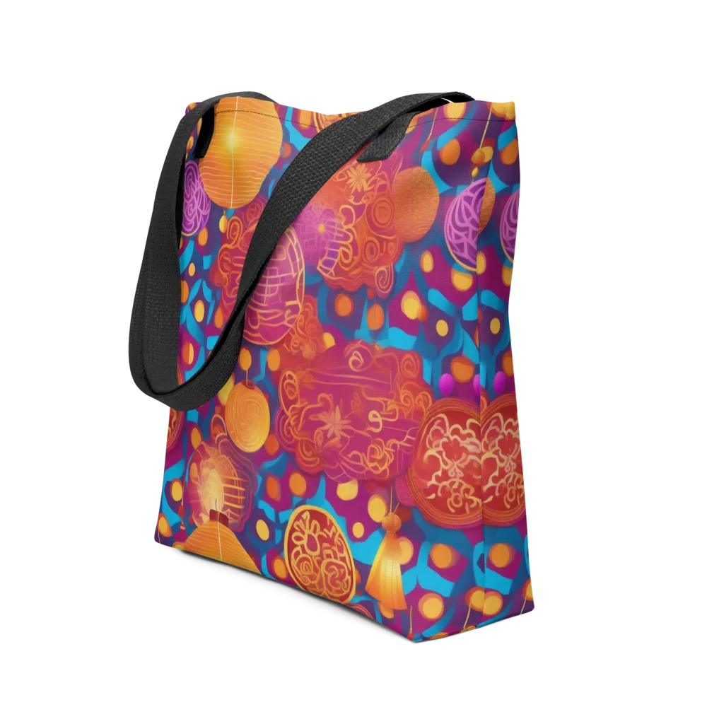 Lantern Carnival on Tote Bag — Front