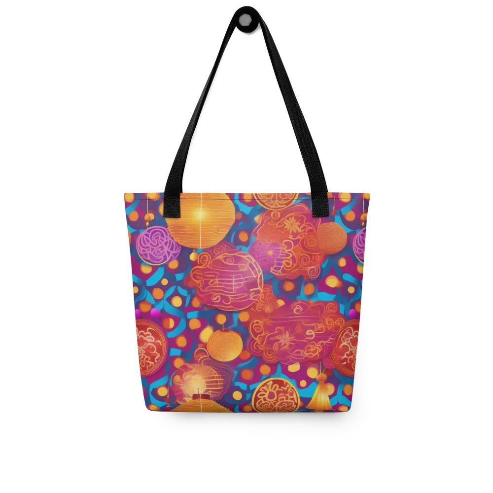 Lantern Carnival on Tote Bag — Front