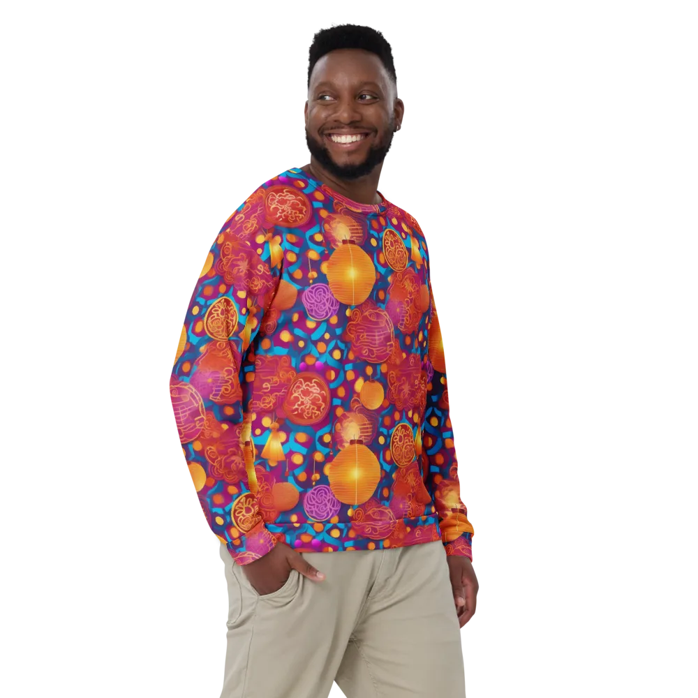 Lantern Carnival on Sweatshirt — Front