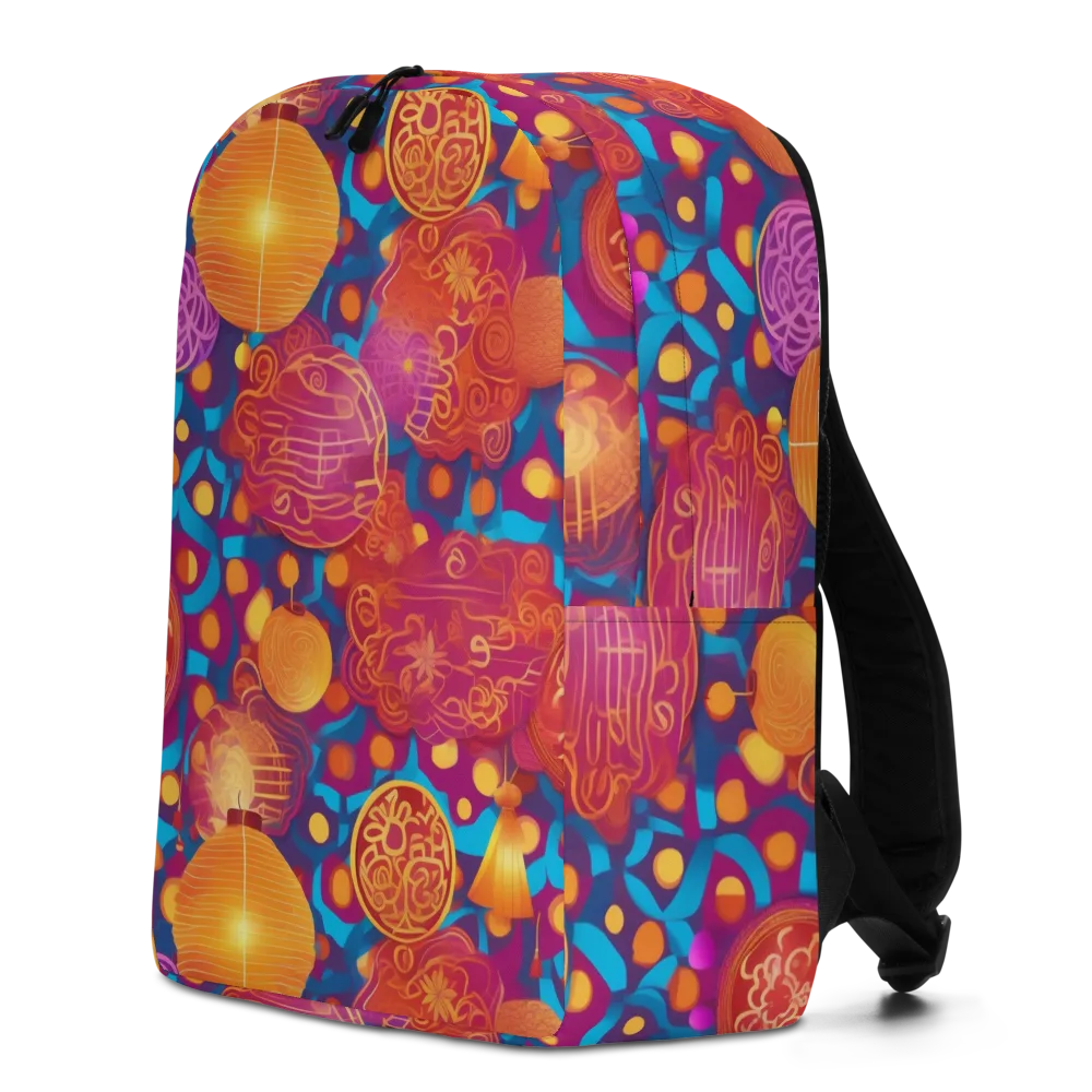 Lantern Carnival on Minimalist Backpack — Left