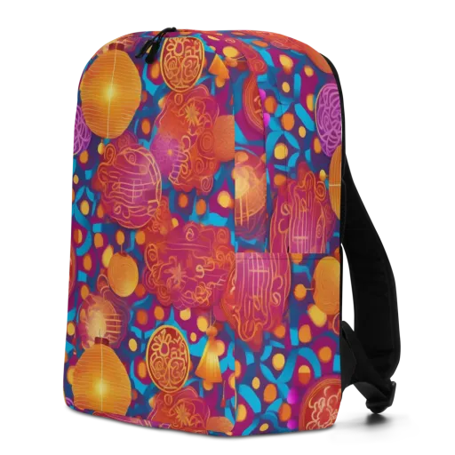 Lantern Carnival on a Minimalist Backpack
