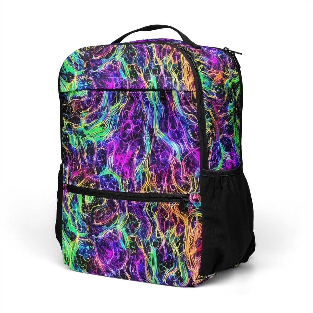 Nightwave Riot on Utility Backpack — Left Front