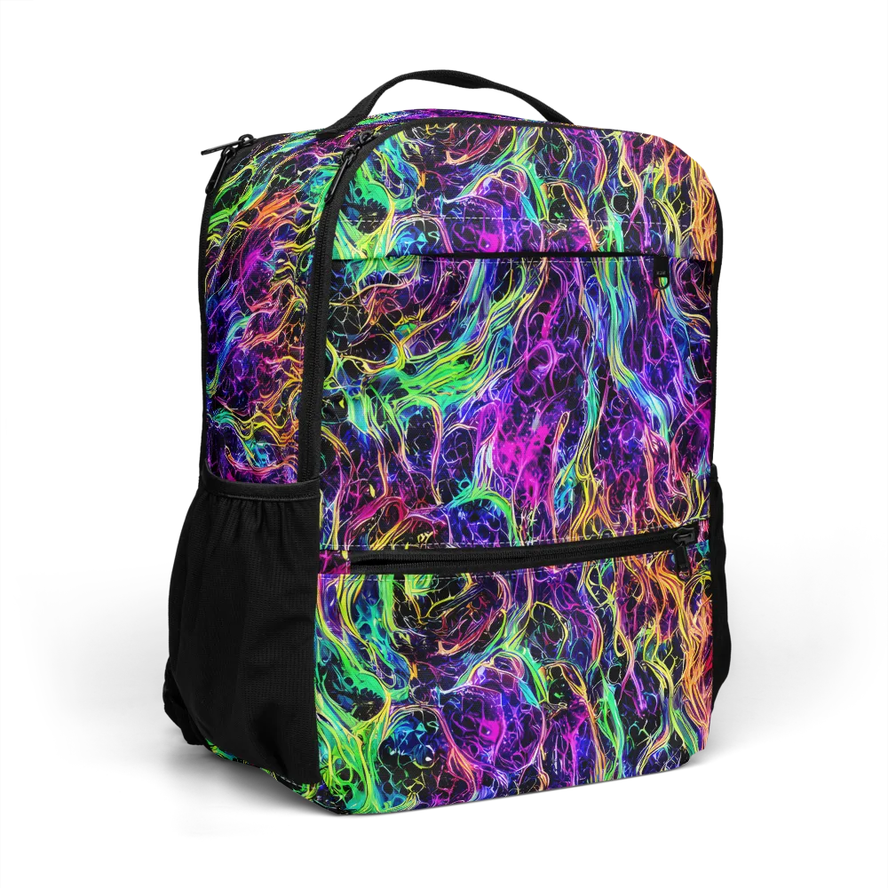 Nightwave Riot on Utility Backpack — Right Front