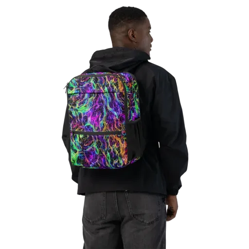 Nightwave Riot on a Utility Backpack