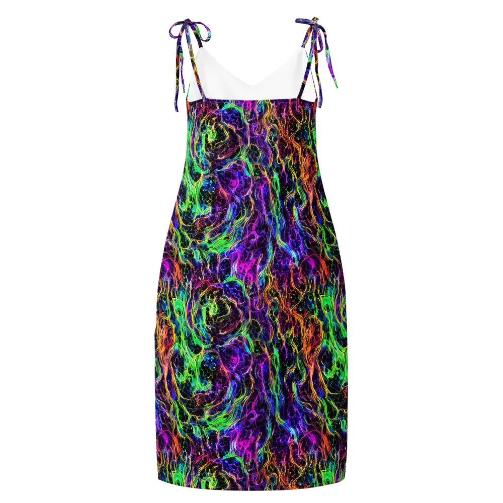 Nightwave Riot on Slip Dress — Back