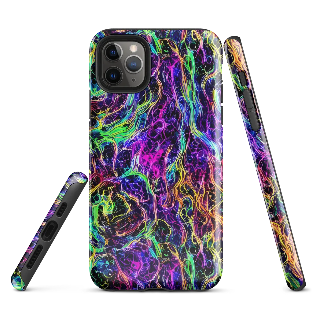 Nightwave Riot on Tough Case for iPhone® — Front