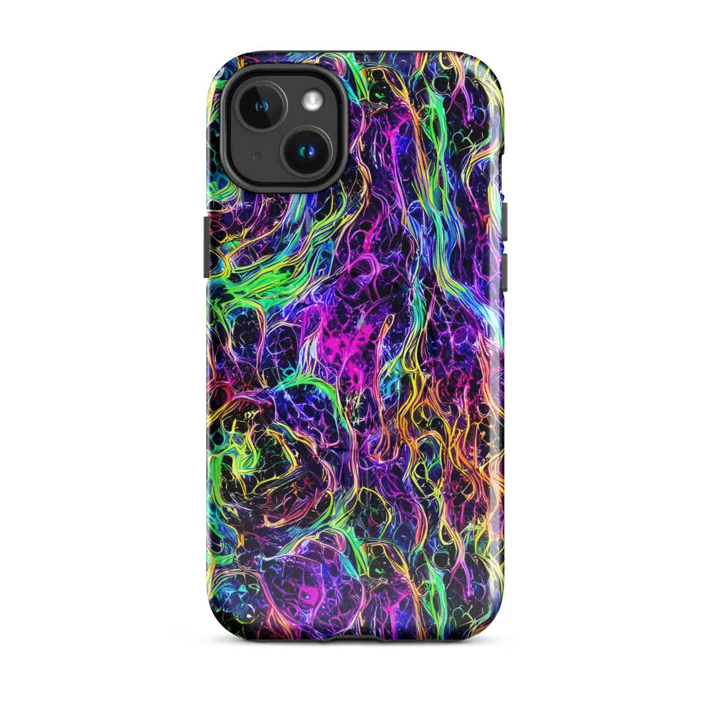 Nightwave Riot on MagSafe Tough Case for iPhone® — Front