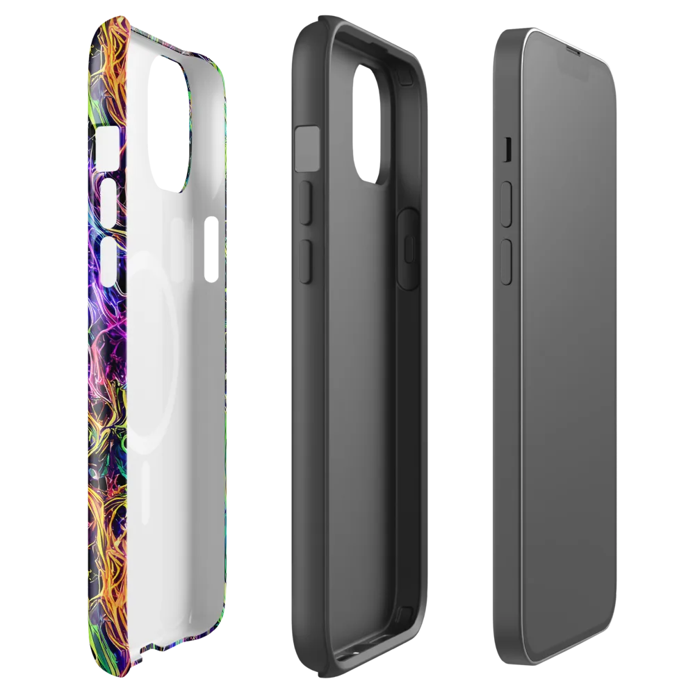 Nightwave Riot on MagSafe Tough Case for iPhone® — Front