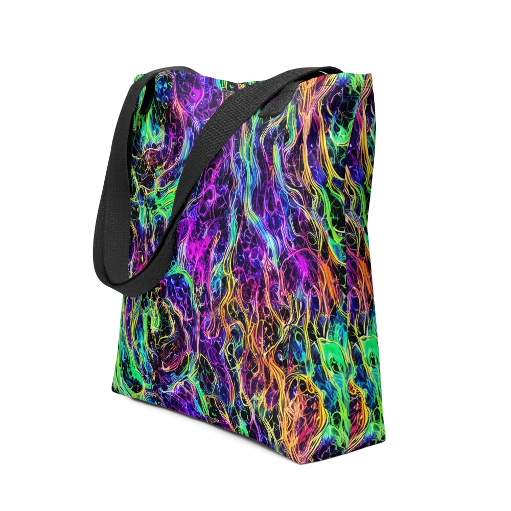 Nightwave Riot on Tote Bag — Front