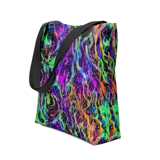 Nightwave Riot on a Tote Bag