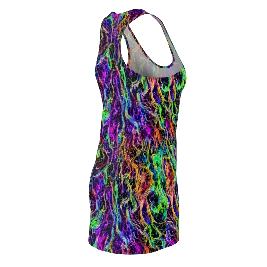 Nightwave Riot on Racerback Dress — Back Side