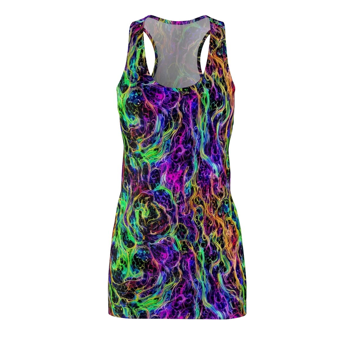 Nightwave Riot on Racerback Dress — Front